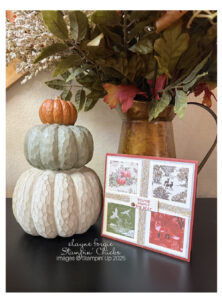 Autumn Blessings Card & Tag Kit
