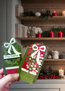 Christmas Gift Card Boxes with the November Paper Pumpkin Kit